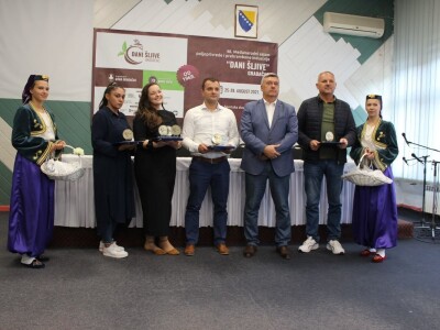 Dodjeljena priznanja sajma poljoprivrede i prehrambene industrije „Dani šljive“