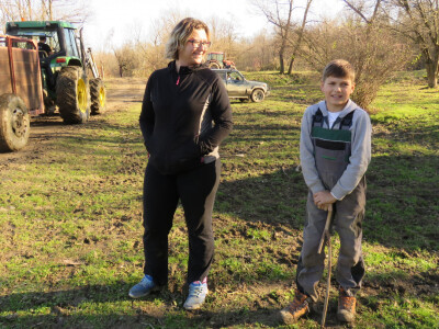 Biljana Došlović i sin Luka