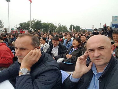 Dragan Radivojević i Miroslav Nikolić u Kini