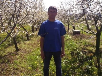 Dražen Ružić na svom gospodarstvu