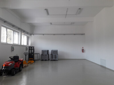 Unutrašnjost hale inkubatora