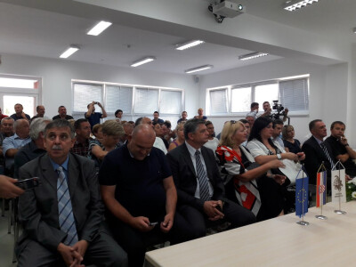 Sudionici svečanosti otvorenja inkubatora