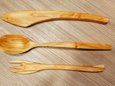 Drveni pribor za jelo