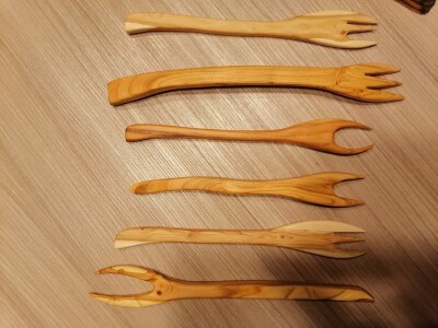 Drveni pribor za jelo