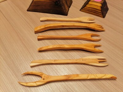 Drveni pribor za jelo