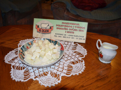 Domaći sir na OPG-u Golek