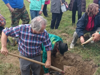 Za pola godine gnoj iz roga