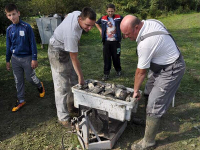 Ispuštanje ribnjaka u Jakšiću