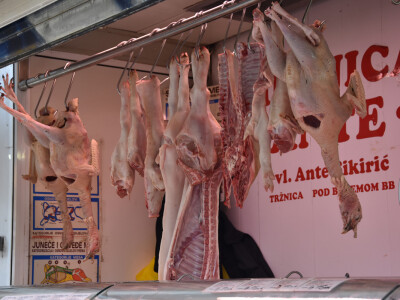 BADNJE JUTRO U ZADRU -  S peškarije na pijacu pa u mesnicu