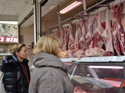 BADNJE JUTRO U ZADRU -  S peškarije na pijacu pa u mesnicu