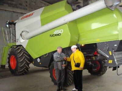 Održana praktična edukacija vrhunskih kombajna CLAAS Lexion i Tucano