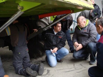 Održana praktična edukacija vrhunskih kombajna CLAAS Lexion i Tucano