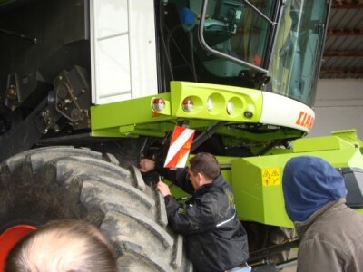 Održana praktična edukacija vrhunskih kombajna CLAAS Lexion i Tucano