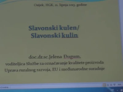 XIII. Ocjenjivanje kakvoće slavonskog kulena
