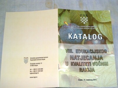 Završeno VIII. edukacijsko natjecanje u kvaliteti voćnih rakija