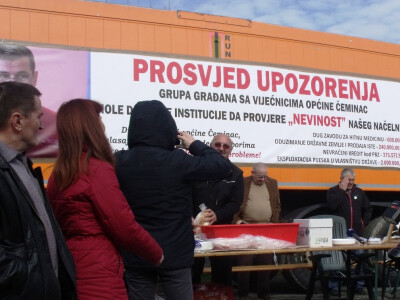 Prosvjedi u Čemincu