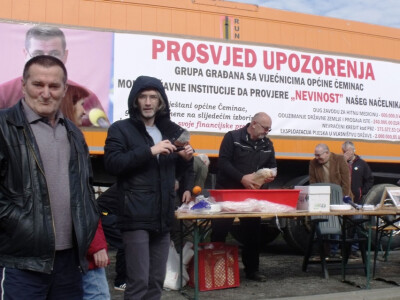 Prosvjedi u Čemincu