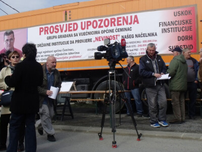 Prosvjedi u Čemincu