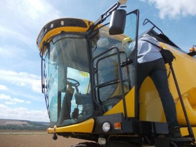 Žetva i baliranje slame u Francuskom Troyesu