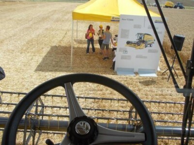 Žetva i baliranje slame u Francuskom Troyesu