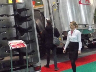 Na štandu Fliegla na Agromash expo