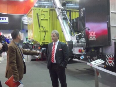 Josef Fliegl junior na Agritechnici