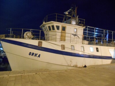 Orka, upečatljiv brod- da!