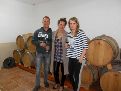 Ante Marlais, organizatorica vinskog festivala Dubrovnik FestiWine Željana Udovičić i Marijana Marlais