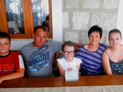 Rad i složnost na prvom mjestu - obitelj Kukuljica - Miho, Kate, Mihael Gabriel, Paula Nina i Lucijana