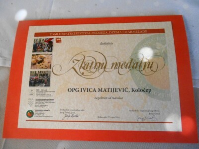 jedna od zlatnih medalja