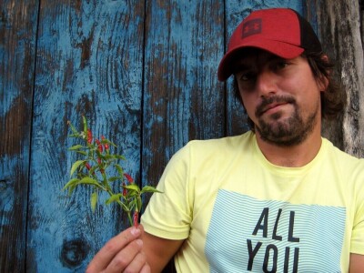 Dušan Vasić iz Topole posle devet godina u voćarstvu počeo da uzgaja i ljute papričice