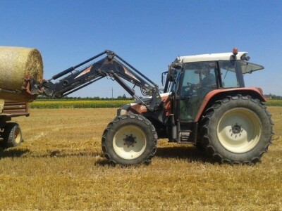 Pripremanje bala sijena