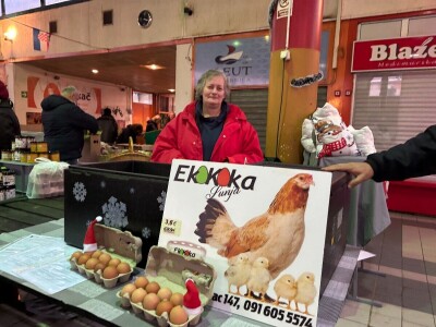 Ekološka tržnica na zagrebačkom Jarunu ulazi u svoju drugu zimu