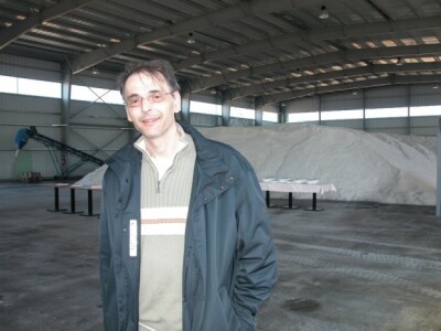 Ervin Katalinić, voditelj pogona za proizvodnju i doradu soli u Čaporicama