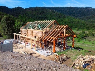 Etnolog Milan Drmić bavi se rijetkim zanatom - seli stare drvene kuće na nove adrese