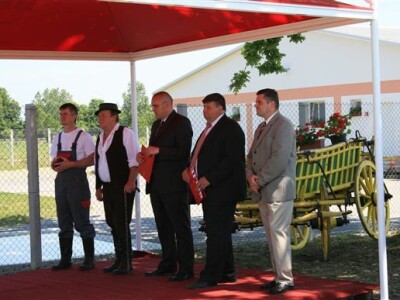 Otvorenje svinjogojske farme Kadić i Janković - Belje