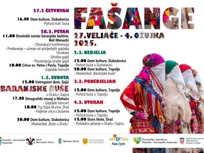 Fašange - najveće pokladno slavlje u Baranji