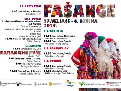 Fašange - najveće pokladno slavlje u Baranji Fašange - najveće pokladno slavlje u Baranji