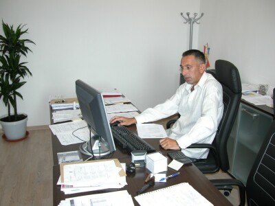 Načelnik Općine Muć Filip Stupalo na radnom mjestu