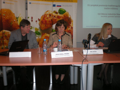 Predstavljanje evropskih i nacionalnih šema kvaliteta u Privrednoj komori Slovenije