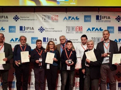 IENA 2018 - Odličja i iz Nürnberga: Iva i Božo Grginović osvojili četiri medalje za sokove od limunske trave!