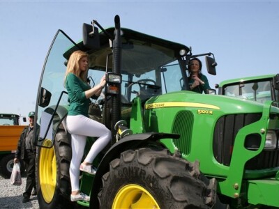 Agroklub hostese i John Deere