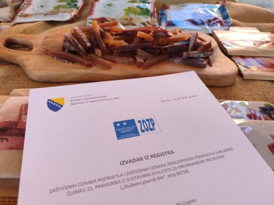 Hercegovački ćupter zaštićen proizvod