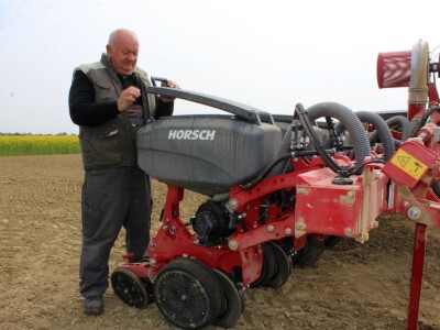Proljetna sjetva pneumatskim Horsch sijaćicama