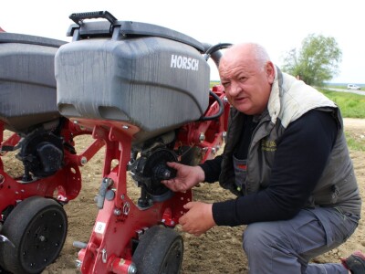 Proljetna sjetva pneumatskim Horsch sijaćicama