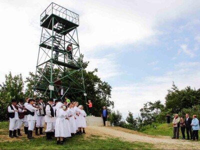 HPD Ivančica Ivanec - obnova piramide na Ivančici