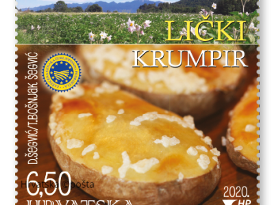 Hrvatski zaštićeni poljoprivredni i prehrambeni proizvodi na poštanskim markama