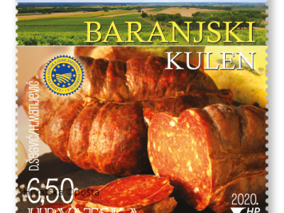 Hrvatski zaštićeni poljoprivredni i prehrambeni proizvodi na poštanskim markama