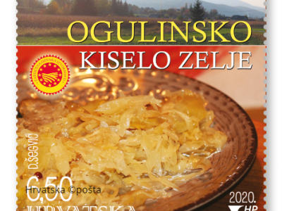 Hrvatski zaštićeni poljoprivredni i prehrambeni proizvodi na poštanskim markama