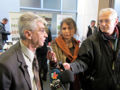 Žarko Ilin sa novinarima